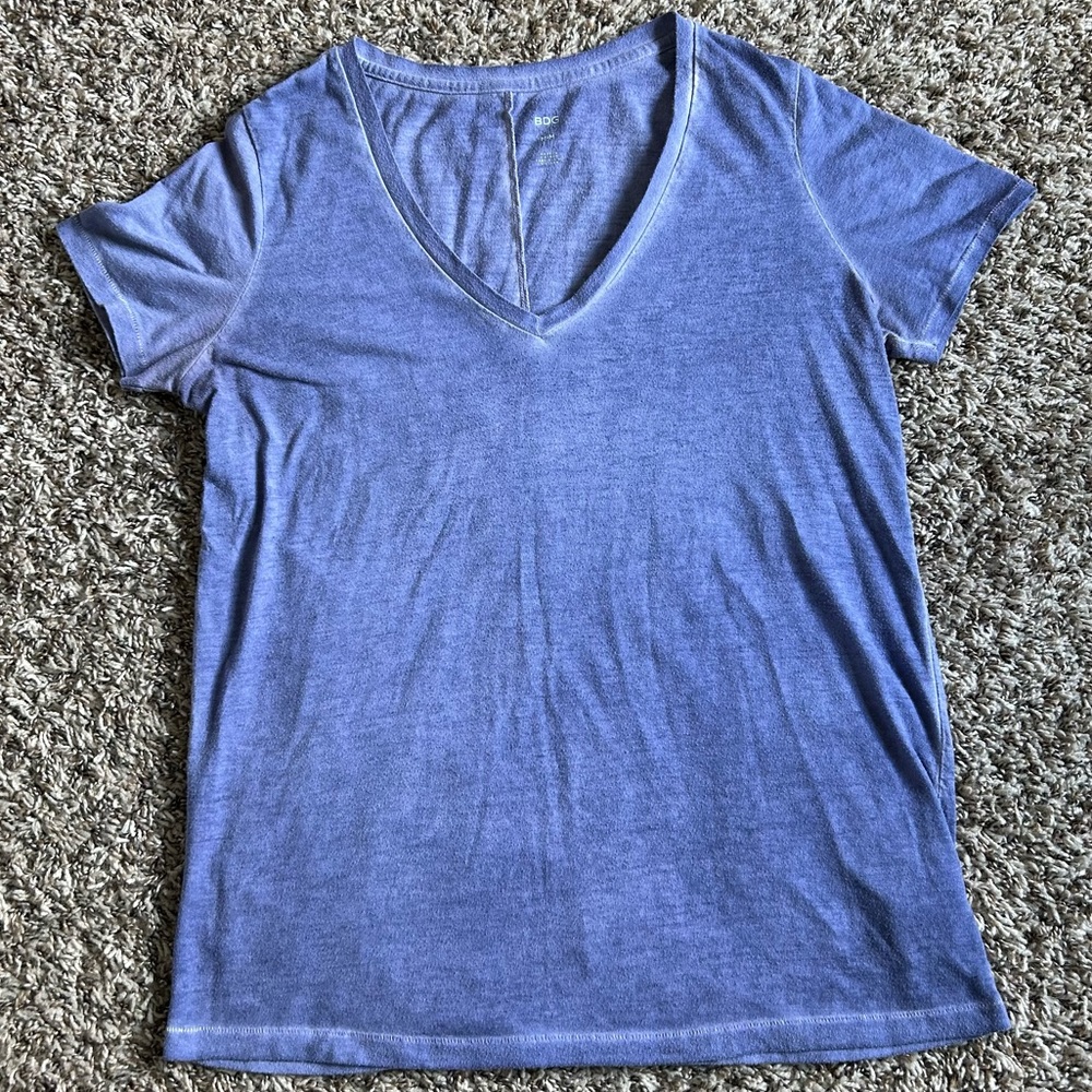 BDG Uniquely Dyed V Neck Tee